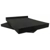 MOZOS ISOPAD-M almohadillas de desacoplamiento acústico para monitores de estudio (par, negro)
