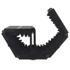 Mozos MSHIELD-CABIN-ECO Escudo aislante acústico para micrófono, 5 paneles, negro