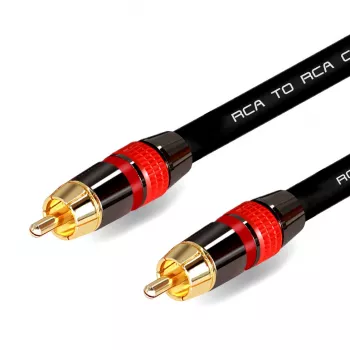 MOZOS cable de subwoofer RCA a RCA 3m