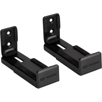 MOZOS SWM2 Soporte de pared para barra de sonido – negro, acero, capacidad de carga 15 kg