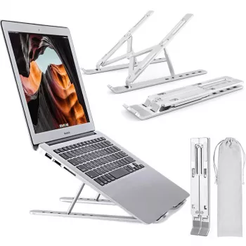 MOZOS N3 SV Soporte ergonómico de aluminio para portátil de 10-17,3