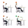 MOZOS N3 SV Soporte ergonómico de aluminio para portátil de 10-17,3 inch, plateado