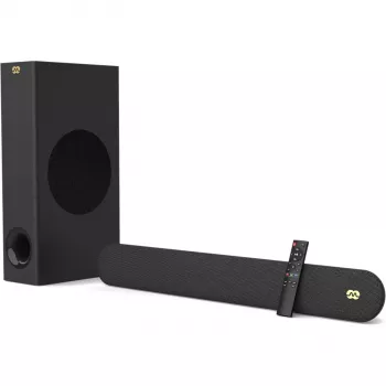 MOZOS CINEMA 2.1 Barra de sonido 80W/160W sistema de cine en casa Bluetooth