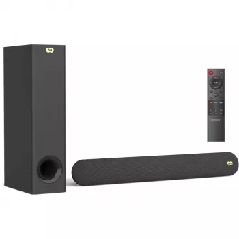 MOZOS CINEMA 2.1 Barra de sonido 80W/160W sistema de cine en casa Bluetooth