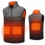 MOZOS HV2 Chaleco eléctrico calefactable unisex L