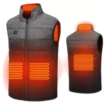 MOZOS HV2 Chaleco eléctrico calefactable unisex XL