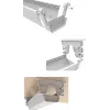 MOZOS CT550WH Bandeja de gestión de cables bajo el escritorio 550 mm blanca