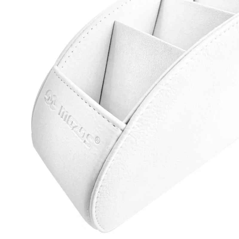 Organizador de mando a distancia de piel MOZOS RCH-1 blanco