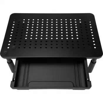 MOZOS SPM1 Escritorio con cajón para monitor y portátil
