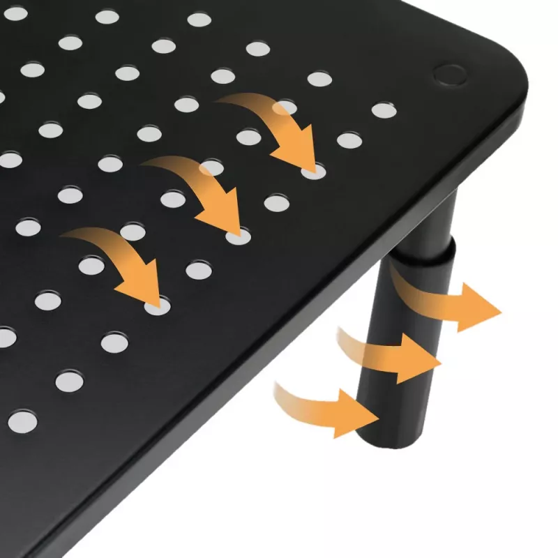 MOZOS SPM1 Escritorio con cajón para monitor y portátil