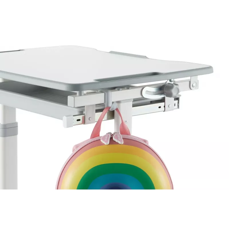 MOZOS DC-SET Conjunto de escritorio y silla ajustables en altura gris