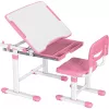 MOZOS DC-SET Conjunto de escritorio y silla ajustables rosa