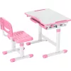 MOZOS DC-SET Conjunto de escritorio y silla ajustables rosa
