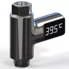 MOZOS Termómetro de ducha digital LED, alimentado por agua