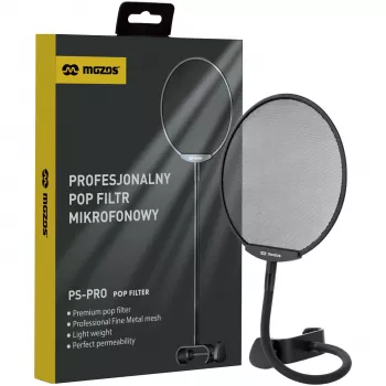 MOZOS PS-PRO Filtro antipop profesional para micrófono