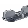 MOZOS H1 Soporte universal para portátil y tablet, ajustable en altura e inclinación, plegable, aleación de aluminio, plateado, incl. bolsa de transporte