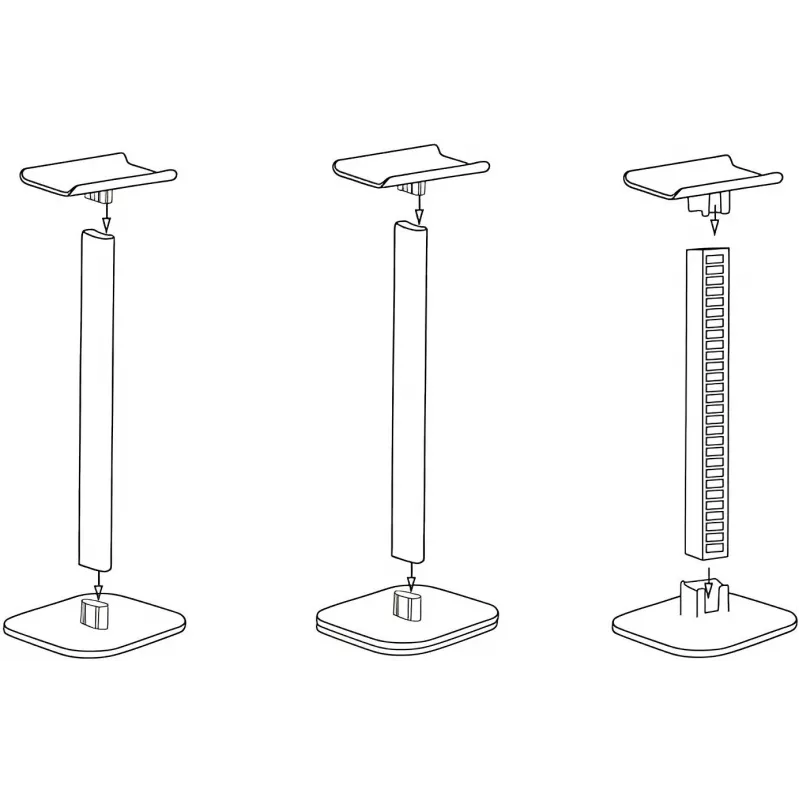 MOZOS D11 soporte para auriculares RGB LED con hub USB y conexión de audio