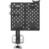 MOZOS OA1 organizador de escritorio con panel perforado, negro, acero