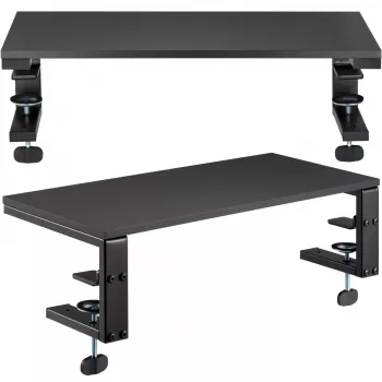 MOZOS Ergo Clamp Riser soporte para monitor y portátil negro 600x260mm