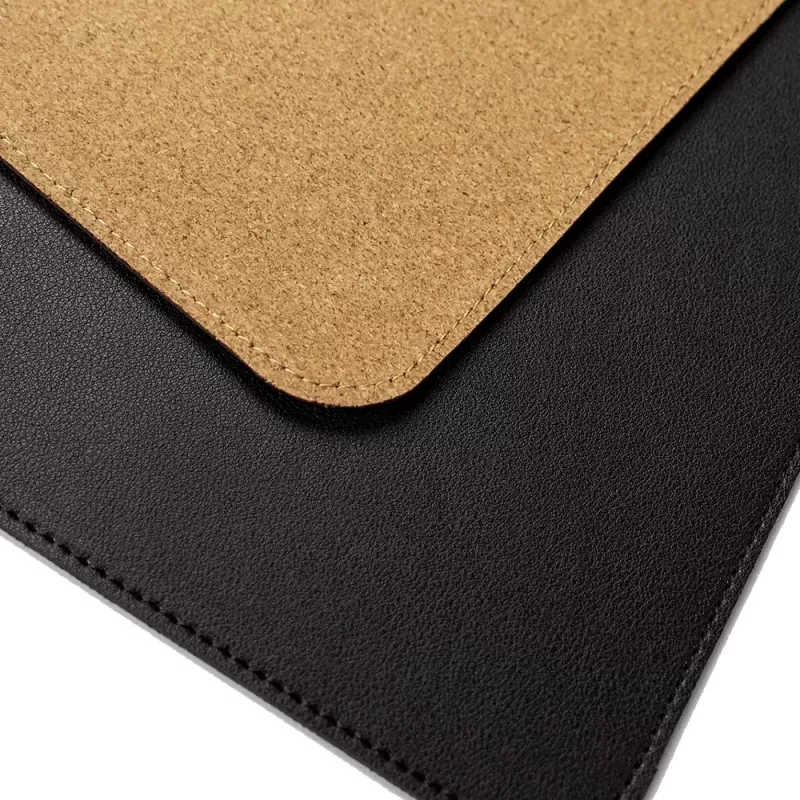 MOZOS LDP1260 alfombrilla de escritorio de piel premium 1200x600 mm negra