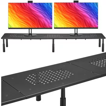MOZOS SPM2 soporte de sobremesa elevador para doble monitor 1000x230x120 mm negro