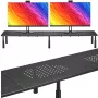 MOZOS SPM2 soporte de sobremesa elevador para doble monitor 1000x230x120 mm negro