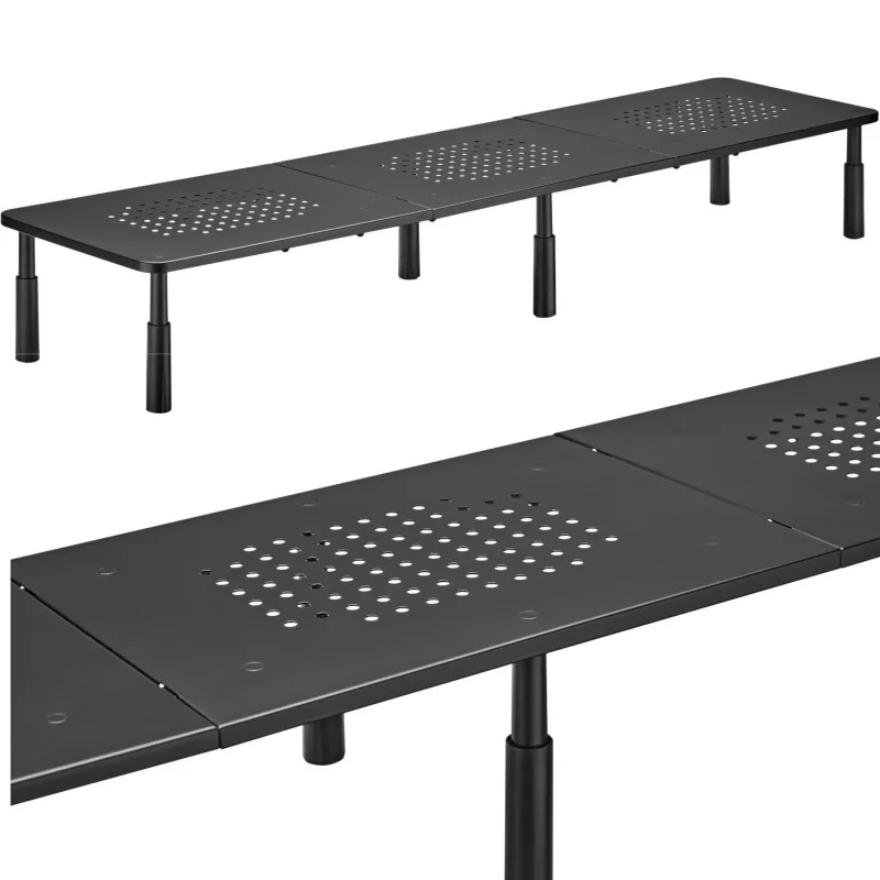 MOZOS SPM2 soporte de sobremesa elevador para doble monitor 1000x230x120 mm negro