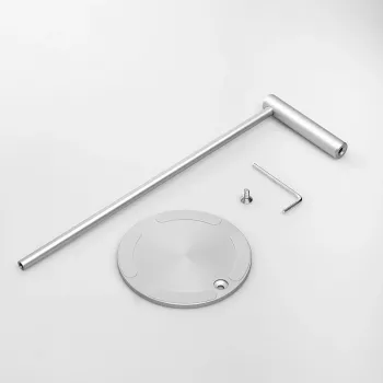 MOZOS HS-ALU soporte para auriculares de aleación de aluminio para auriculares over-ear, negro