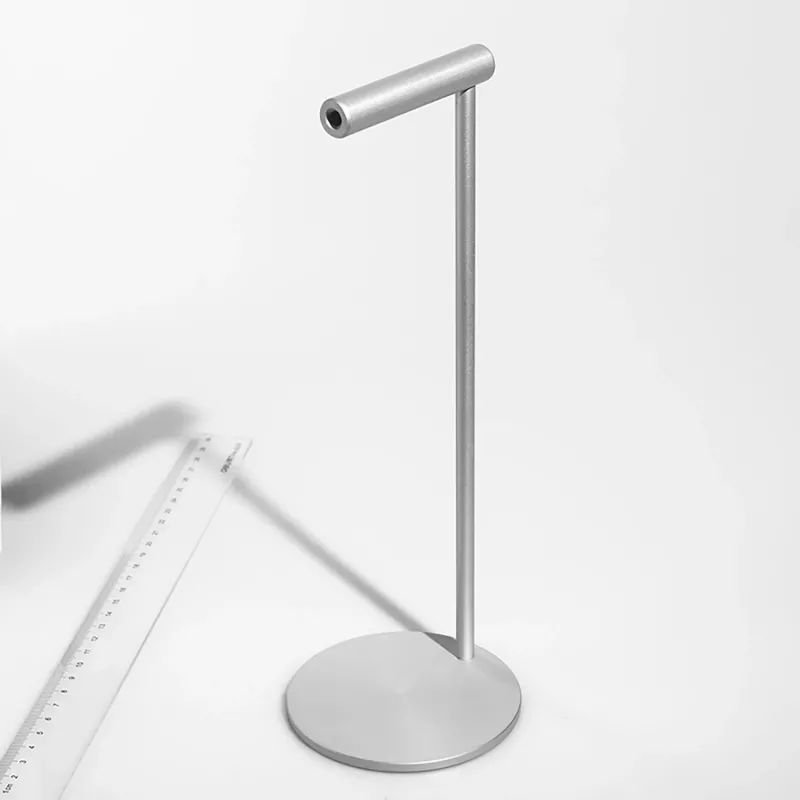 MOZOS HS-ALU soporte para auriculares de aleación de aluminio para auriculares over-ear, negro