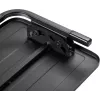 MOZOS FS4 reposapiés ergonómico con altura e inclinación ajustables, negro