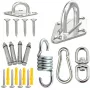 MOZOS POWER HOOK V2 soporte de techo orientable 250kg plata