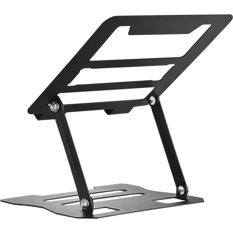 MOZOS N2-BK soporte ergonómico para portátil - negro, altura ajustable, plegable, aluminio