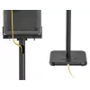 MOZOS MSS6-SET Soporte para monitores de estudio, par, negro