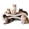MOZOS KITTY-SPIKE Rascador y cama para gatos, cartón, grande, 86 cm XXL