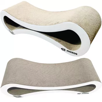 MOZOS KITTY-SPIKE Rascador y cama para gatos, cartón, grande, 86 cm XXL