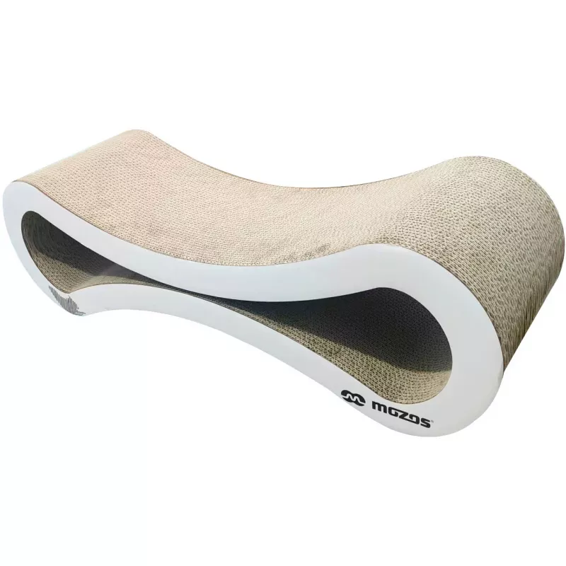 MOZOS KITTY-SPIKE Rascador y cama para gatos, cartón, grande, 86 cm XXL