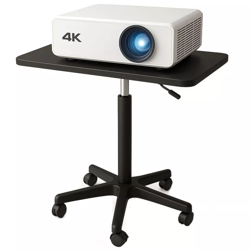 MOZOS SPM4-BK Mesa de portátil móvil con altura ajustable