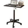 MOZOS SPM4-BK Mesa de portátil móvil con altura ajustable