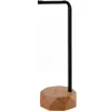 MOZOS HS-PRO-LIGHT Soporte para auriculares de madera, fresno y hierro, 35 cm, marrón claro