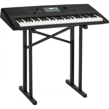 MOZOS KSX5 Soporte de teclado en X para piano digital, sintetizador, negro