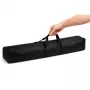 MOZOS PN6S Bolsa de transporte para 2 soportes de altavoz o micrófono, negra
