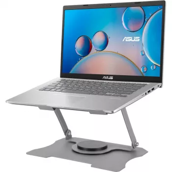 MOZOS N4-SV Soporte ergonómico para portátil plateado