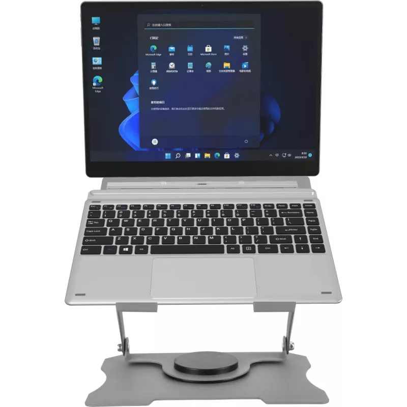 MOZOS N4-SV Soporte ergonómico para portátil plateado