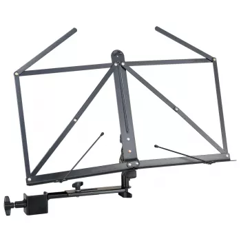 MOZOS MSH1 Soporte para partituras para soporte de micrófono