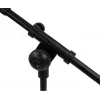 MOZOS SM807 Soporte de sobremesa para micrófono de estudio con base redonda pesada, negro