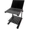 MOZOS LS8 Soporte metálico para portátil y mezclador, negro