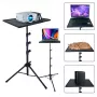 MOZOS PL2 Trípode universal para proyector, portátil y tablet, negro, 70-120 cm, 10 kg