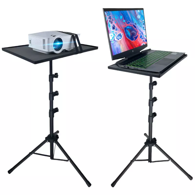 MOZOS PL2 Trípode universal para proyector, portátil y tablet, negro, 70-120 cm, 10 kg