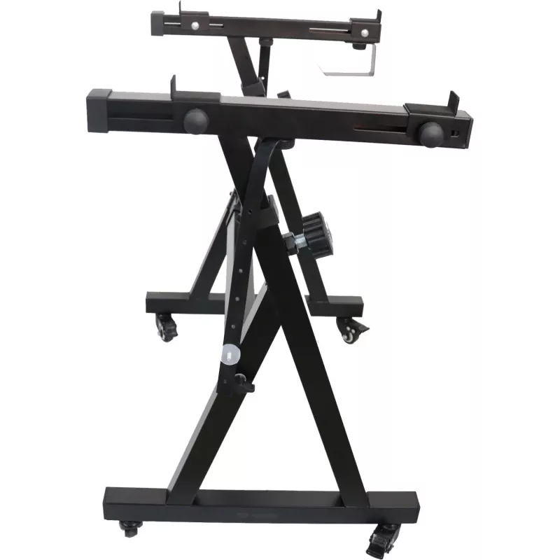 MOZOS KSX6 Soporte de teclado en X con ruedas para piano digital