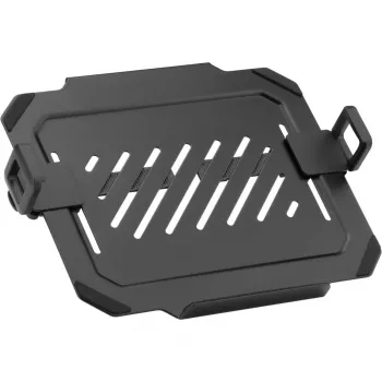 MOZOS LP-BASIC Bandeja para portátil para brazos de monitor, negra, acero, VESA 75x75/100x100 mm, 10